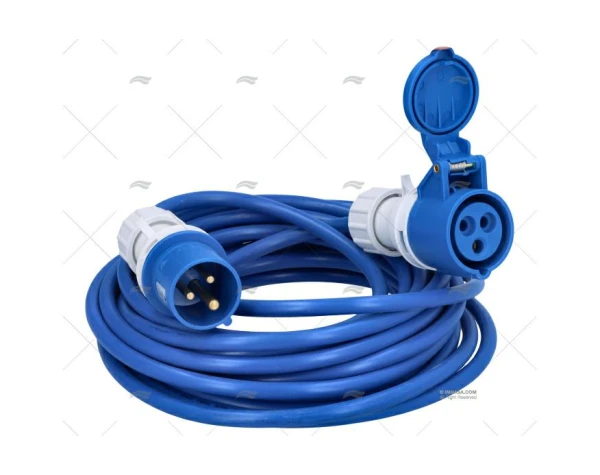 Walstroom verlengkabel 20 meter 16A met stekkers