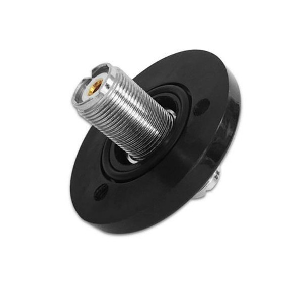 Scout dekconnector PA-90B - SO 239 type (UHF) zwart