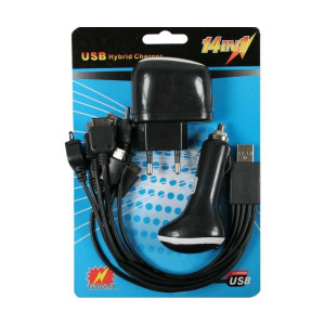 Mobiele Telefoonlader Alles In 1 220V - 12V