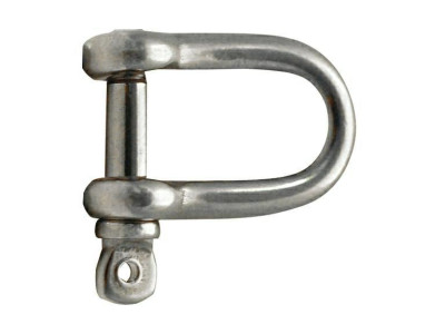 RVS D-SLUITING 8MM
