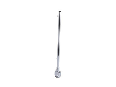 VLAGGENSTOK 50CM MET RAILINGHOUDER