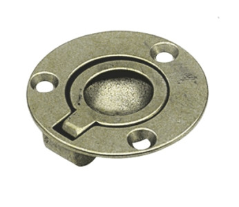 RONDE LUIKRING MESSING 50 MM