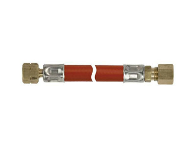 Gasslang 40cm ¼ l bi x 8mm knel