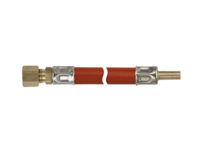 GASLEIDING 80CM 8MM KNEL X 8MM GLAD