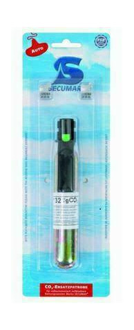 60gr. Co2-Dock-patroon met bajonet en 2 pilboxen