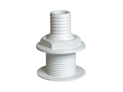 Huiddoorvoer 3-4 - 20 mm Slang Wit