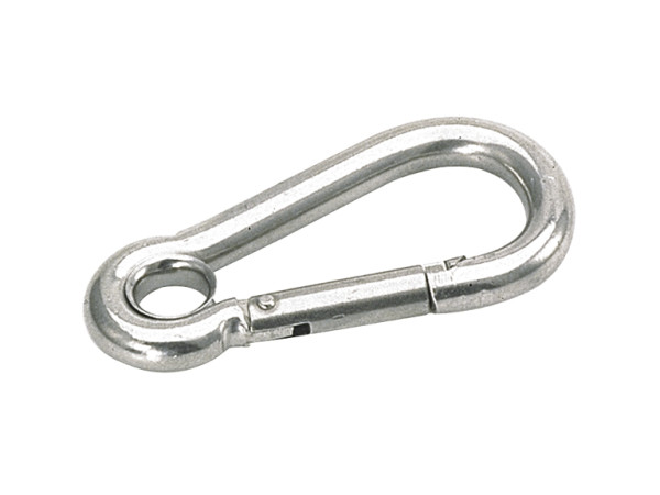 KARABIJNHAAK MET OOG 100MM
