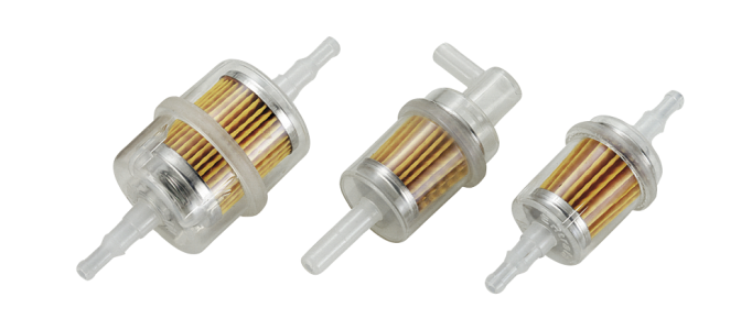allpa In-Line filter diesel voor motoren tot 2000cc, slang Ø6-8mm