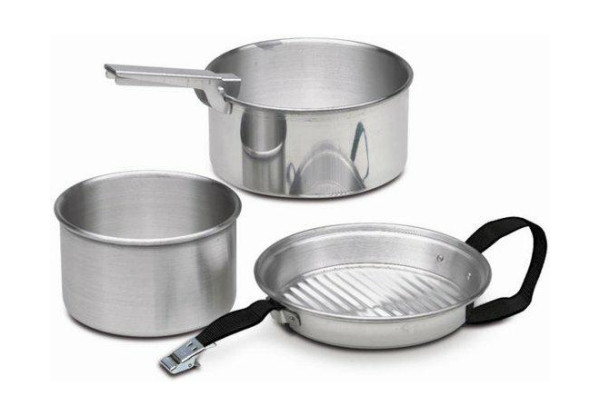 Bo-camp Pannenset - Activa - 4-delig - Aluminium