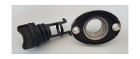 allpa RVS loosplug met inschroefbare kunststof plug
