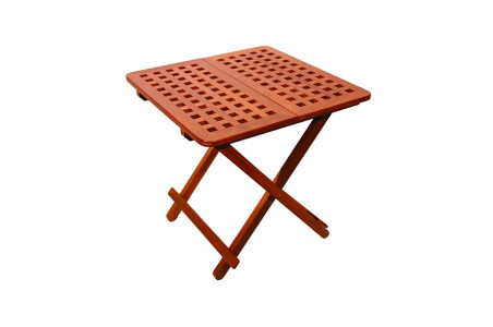 Klaptafel 60x60cm, blokrooster