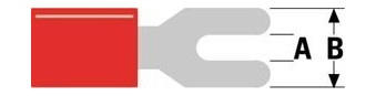 5 KABELSCHOEN VORK 3MM ROOD