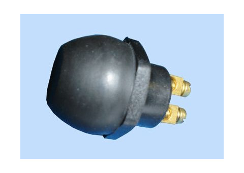 INBOUWDRUKKNOP RUBBER MER