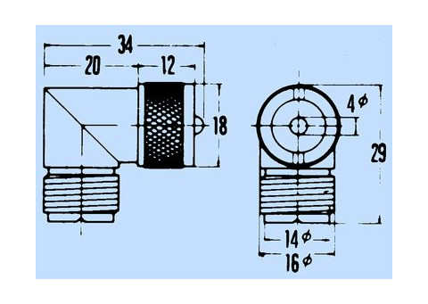 COAX PLUG HAAKS