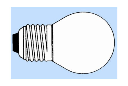 LAMP 12V 25W E27 KOGEL MAT