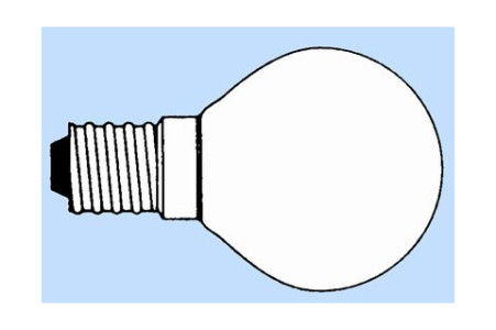 LAMP 12V 15W E14 KOGEL MAT