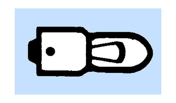 HAL.LAMP 12V 10W BA9S