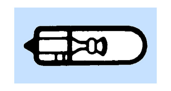 LAMP 24V 1,2W WEDGE BASE