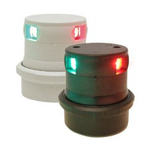 AS 34 LED DRIEKLEUR- ANKERLANTAARN 12-24V ZWART HUIS