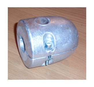 SCHROEFAS ALUM.ANODE BOL 25MM,