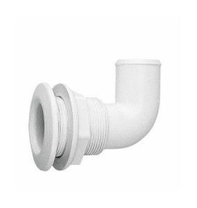HUIDDOORVOER 90° VOOR 25mm SLANG
