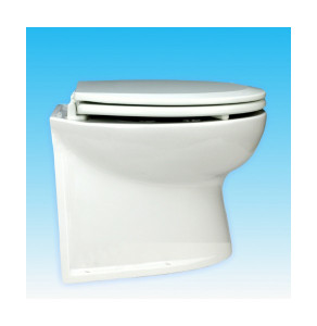 Jabsco De Luxe 14 elektr. toilet 12V, recht met spoelwaterpomp