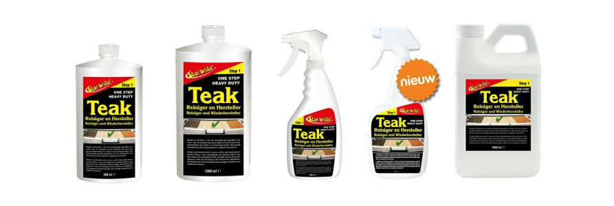 Teak Reiniger en Hersteller 1000ML (Spray)