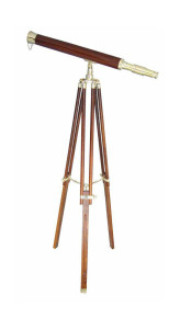 Telescoop op statief L:100-H:160cm vergroot 10x
