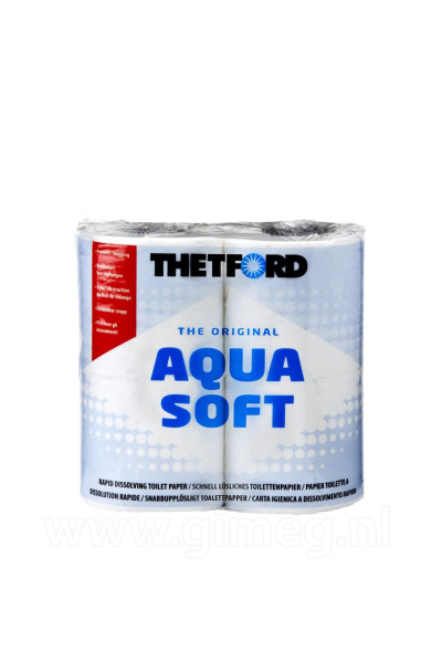 Thetford Aqua soft toiletpapier 4 rollen
