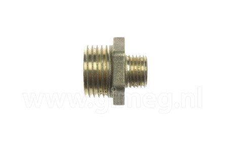 verloop nippel 1-2 inch bux1-4 inch bu