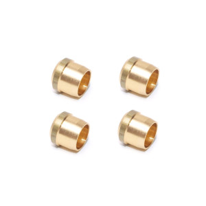 Gimeg snijring 8mm messing 2 stuks