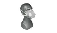Stofmasker met ventiel 2 dlg CE