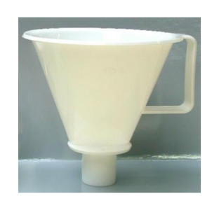 KOFFIEFILTER MET TUIT WIT-GRIJS