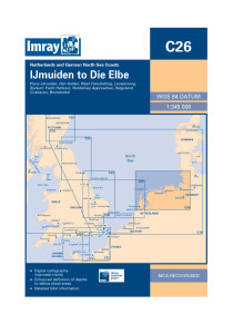 C26 PASSAGE CHART - IJmuiden to Die Elbe
