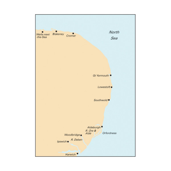 C28 EAST COAST - HARWICH TO WELLS-next-the-Sea