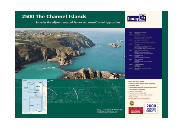 2500 IMRAY CHANNEL ISLANDS CHART
