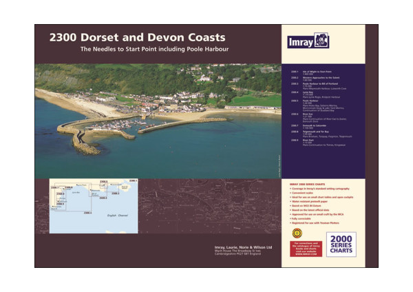 2300 DORSET & DEVON COAST CHART PAC
