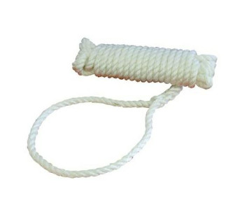 Landvast polypropyleen 10mm 10m wit