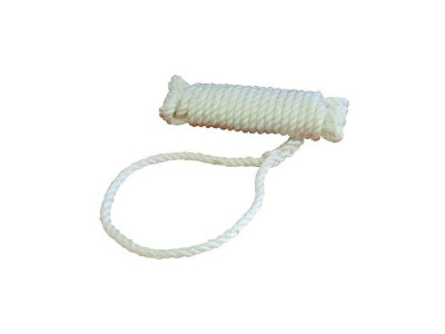Landvast polypropyleen 12mm 8m wit