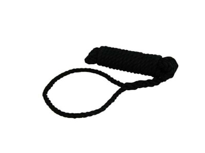 Landvast polypropyleen 12mm 12m zwart
