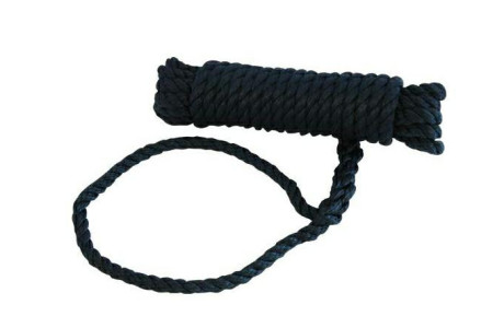 Landvast polypropyleen 12mm 12m navy