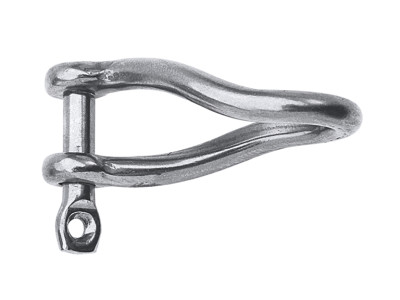 RVS SLUITING GEDR. 5MM LANG