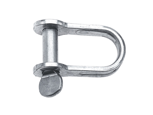 RVS D-PLAATSLUITING 5MM