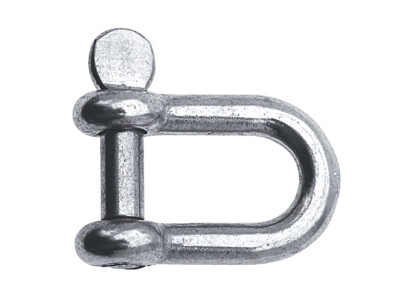 RVS D-SLUITING 6MM