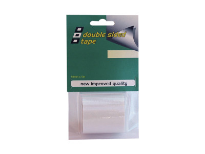 DOUBLE SIDED TAPE CLEAR 50MMX5M