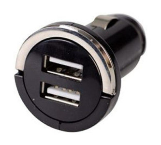 12V>usb adapter dubbel