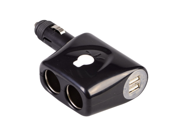 12V adapter 1<2 + 2xusb