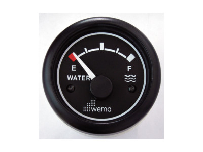 WEMA TANKMETER WATER ZWART