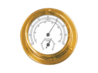 THERMO-HYGRO MESSING 125-100MM