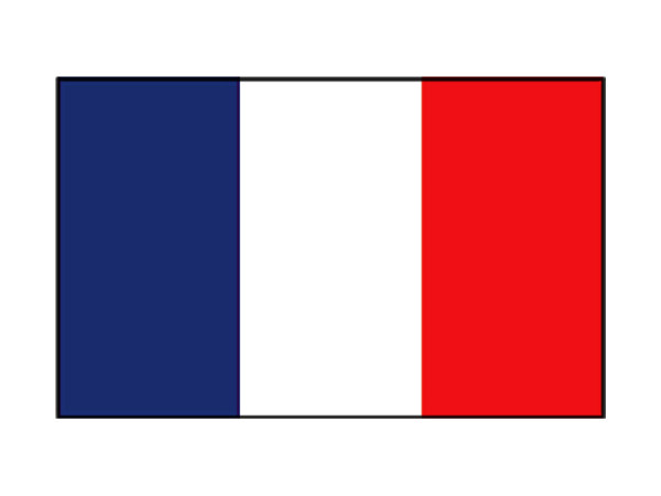 FRANSE VLAG 30X45